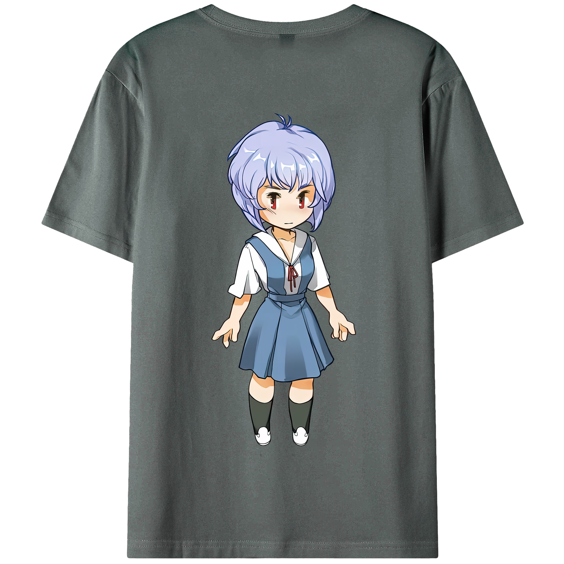 （画像用） EVA 新世紀エヴァンゲリオン 綿100％半袖Tシャツ（背面プリント）